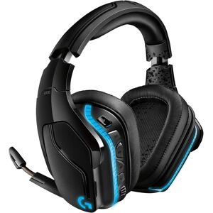 Logitech G935 Wireless Gaming RGB Headset, 7.1 Surround Sound, DTS-hovedtelefon: X 2.0, 50 mm Pro-G-drivere, 2.4 GHz trådløs, Flip Up Microphone for M