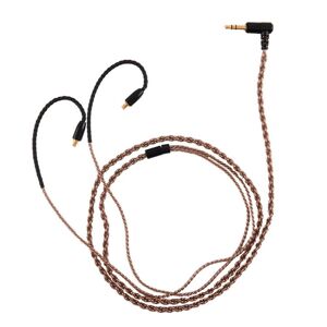 My Store ZS0027 3.5mm to A2DC Headphone Audio Cable for Audio-technica ATH-LS50 E40 E70 CKR100 CKS1100(Brown)