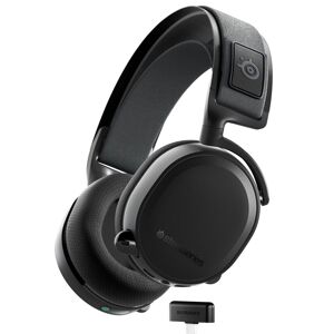 SteelSeries - Arctis 7+ Wireless 7.1 Surround Sound Gaming Headset - Black - Gaming
