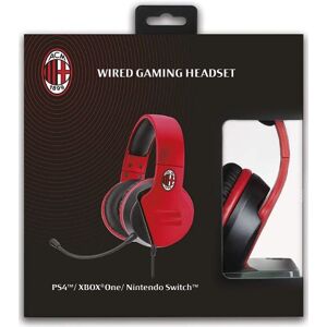 Qubick AC Milan Wired Gaming Headset (headset)