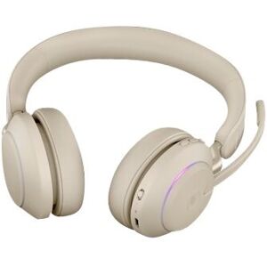 Jabra Evolve2 65 Link380c Ms Stereo Headset, Beige