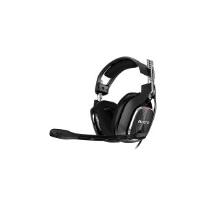 Logitech ASTRO A40 TR - For Xbox One - headset - fuld størrelse - kabling - 3,5 mm jackstik - støjisolerende - sort - med Astro MixAmp Pro TR - for Xbox One, Xbox One S, Xbox One X