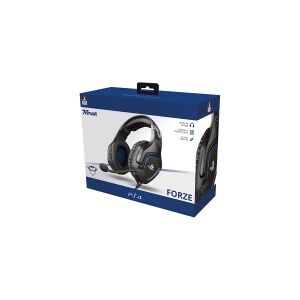 Trust Computer Products Trust Gaming GXT 488 Forze - Headset - fuld størrelse - kabling - 3,5 mm jackstik - sort - for Sony PlayStation 4, Sony PlayStation 4 Pro, Sony PlayStation 4 Slim