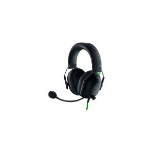 Razer BlackShark V2 X - Headset - 7.1 kanaler - fuld størrelse - kabling - 3,5 mm jackstik - støjisolerende