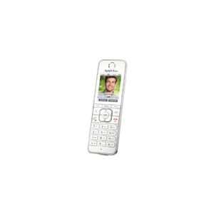 AVM FRITZ!Fon C6 - Ledningsfri VoIP telefon - med internet radio med opkalds-ID - ECO DECT\GAP - 3-vejs opkaldskapacitet - SIP