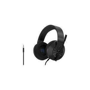 Lenovo Legion H200 Gaming - Headset - fuld størrelse - kabling - sort