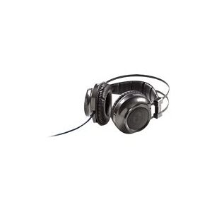 Nedis Gaming GHST400BK - Headset - fuld størrelse - kabling - 3,5 mm jackstik - sort
