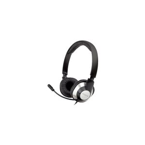 Creative ChatMax HS-720 - V2 - headset - på øret - kabling - USB - sort