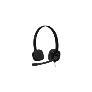 Logitech Stereo H151 - Headset - på øret - kabling