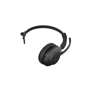 GN Audio Jabra Evolve2 65 UC Mono - Headset - på øret - konvertibel - Bluetooth - trådløs - USB-C - støjisolerende - sort