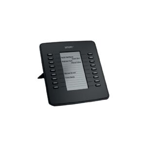 Snom technology snom D7 - Modul til forøgelse af taster for VoIP-telefon - sort - for snom 715, 720, 720 UC edition, 760, 760 UC Edition