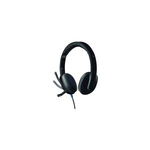 Logitech USB Headset H540 - Headset - på øret - kabling