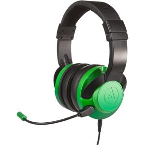 Fusion Casque avec fil Arceau Jouer : Un casque audio confortable et polyvalent pour une expérience de jeu immersive - Noir et vert - Neuf