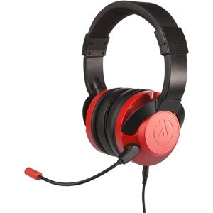 Fusion Casque avec fil Arceau Jouer : Un casque audio confortable et polyvalent pour une expérience de jeu immersive - Noir et rouge - Neuf