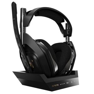 A50 + Base Station Casque Sans fil Arceau Jouer Noir, Or - Neuf