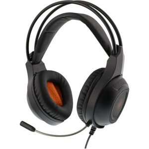 Gaming - DH210 - Casque gaming LED, haut-parleurs stéréo 40mm, Cuir PU, PC/MAC/Console/Mobile - Neuf