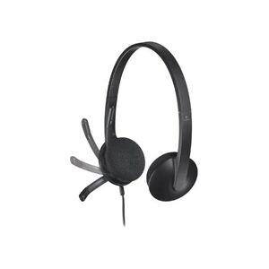 Logitech H340 Casque filaire USB Noir - Publicité