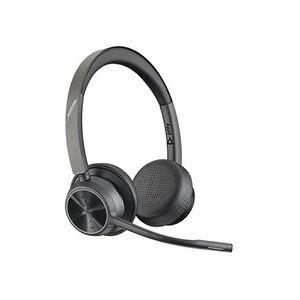 Plantronics Poly Voyager 4300 UC Series 4320 - Micro-casque - sur-oreille - Bluetooth - sans fil - USB-C - isolation acoustique - Certifié pour Microsoft Teams - Publicité