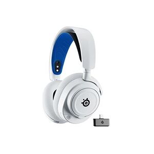 SteelSeries Casque Micro Gaming sans fil Arctis Nova 7P pour PS PC Mac Nintendo Switch Oculus Quest 2 et Android Blanc - Publicité