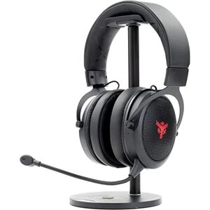 iTek – Casque Gaming H500W2 – Casque de Jeu avec Microphone Amovible. Casque de Jeu sans Fil 2,4 G, Annulation de Bruit extérieur, éclairage LED. Convient pour PC et Console, Noir, réglable. Publicité