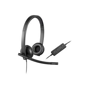 Logitech USB Stereo Headset H570e, Casque/Écouteur - Publicité