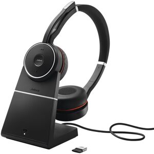 Jabra GN Jabra Evolve 75 MS Duo SE + Socle - Casque  Casque PC-Mac