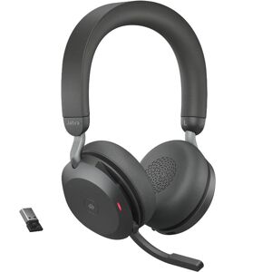 Jabra GN Jabra Evolve2 75 USB-A MS - Casque  Casque pour telephone mobile  Casque sans fil Bluetooth