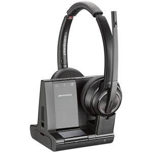 Plantronics Poly Savi 8220 Office MS Duo - Casque  Casque telephonique sans fil  Pour telephone fixe, PC & mobile