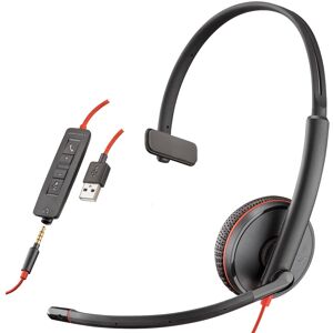 Blackwire 3215 USB - Casque > Casque PC-Mac > Casque filaire - Connexion Jack 3,5 mm + USB