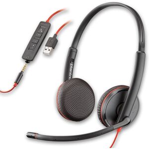 Plantronics Blackwire 3225 USB Casque Casque PC Mac Casque filaire Connexion Jack 35 mm USB