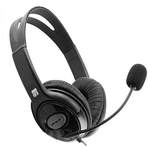 xtreme stereo headset cuffie, nero