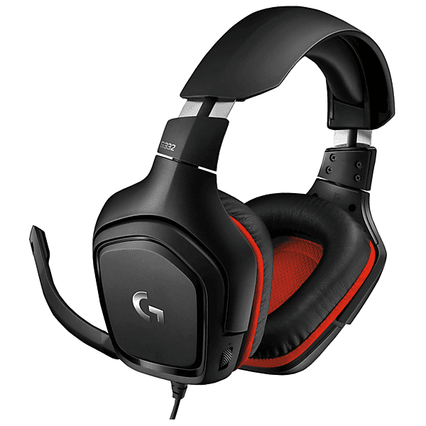 logitech g332 stereo headset cuffia gaming, nero