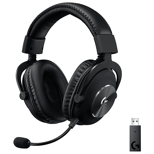 logitech g pro x wireless cuffie gaming, nero