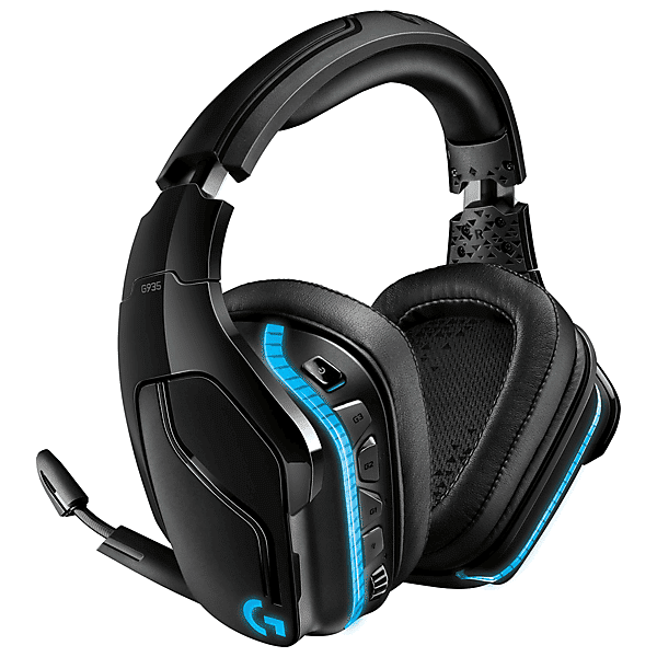 logitech g935 cuffia gaming, nero