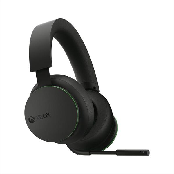 microsoft cuffie wireless per xbox-nero