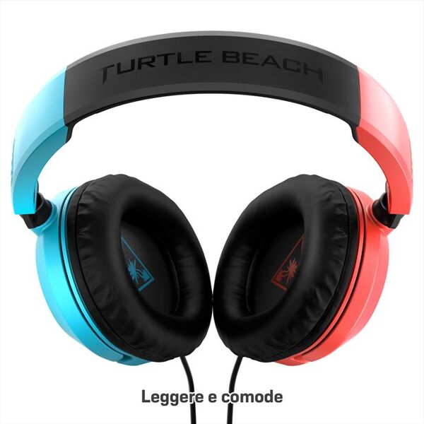 koch media cuffia gamer recon 50 red/blue int