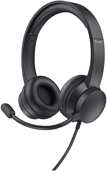 Trust AYDA PC HEADSET CUFFIE PC, Black