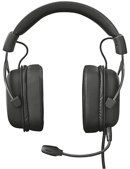 Trust GXT414 ZAMAK PREMIUM HEADSET CUFFIE, Black