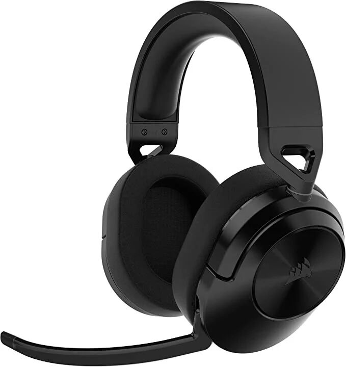 Corsair HS55 WIRELESS Auricolare A Padiglione Giocare Bluetooth Nero, Carbonio