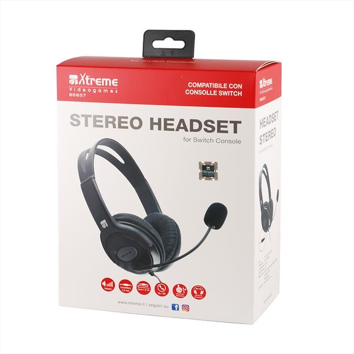 Xtreme Stereo Headset-nero