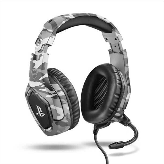 Trust Gxt 488 Forze-g Ps4 Headset-grey Camouflage