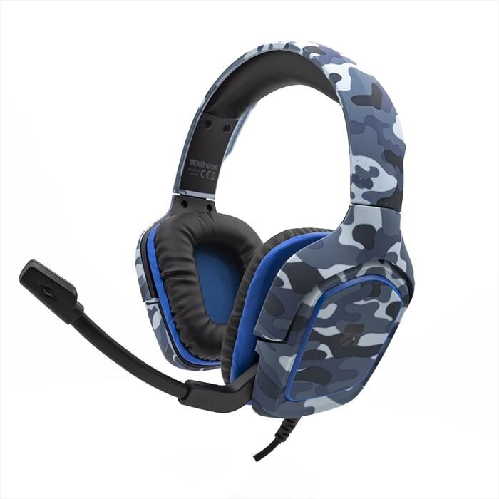 Xtreme Headset Aldar-camouflage Blu