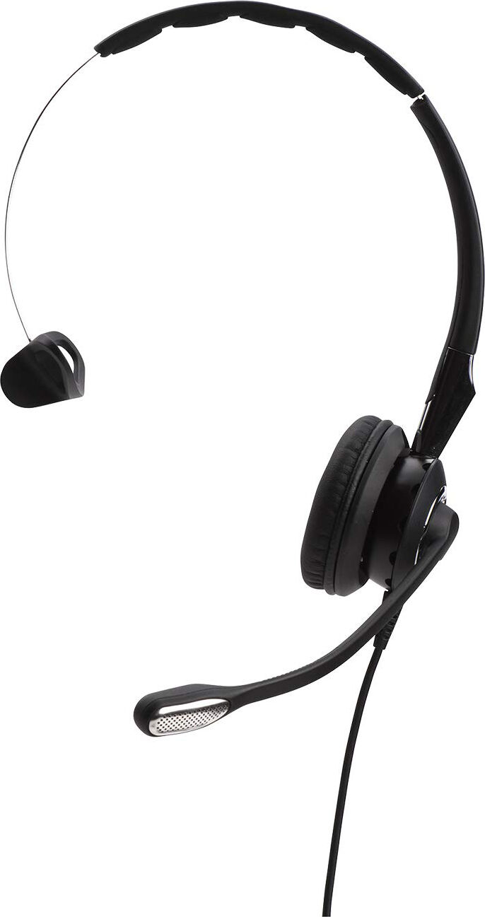 jabra 2406-820-204 cuffie con filo, microfono, antirumore, ideali per ufficio / call center, colore nero - biz 2400 ii qd mono nc 3 in 1