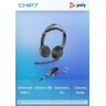 Headset Hp Poly Stereo Bw 5220 Usb-C + 3.5mm + Usb-C/a