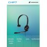 SENNHEISER EPOS HEADSET MONO PC CHAT 2 JACKS 3.5" #PROMO SENNHEISER#