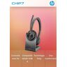 Hp Headset Poly Voyager 4320 USB-A + Dongle BT700