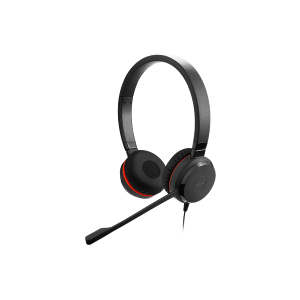 Diverse Jabra Evolve 30 UC USB-ansluten Stereo Headset, svart