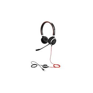 Diverse Jabra Evolve 40 UC USB-ansluten Stereo Headset, svart