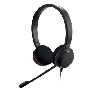 Jabra Evolve 20 (4999-823-109) Wired Stereo Headset - Black