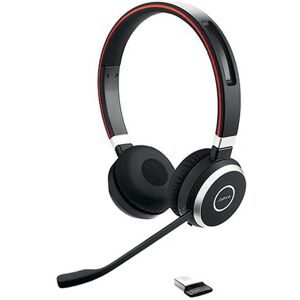 Jabra Evolve 65 SE MS Stereo Wireless Headset Link 380 USB-A Bluetooth Adapter 6599-833-309